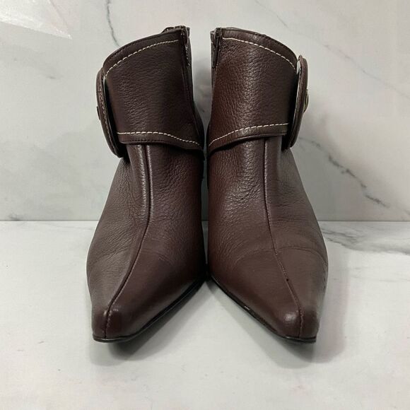 COSTA BLANCA Leather Ankle Booties - Picture 5 of 10